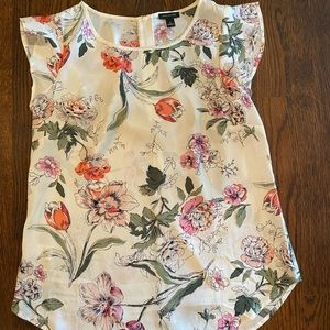 Ann Taylor floral blouse.